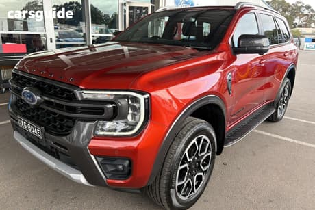 Orange 2024 Ford Everest Wagon Wildtrak Special Edition (4Wd)