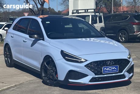 Blue 2021 Hyundai I30 Hatchback N Premium With Sunroof