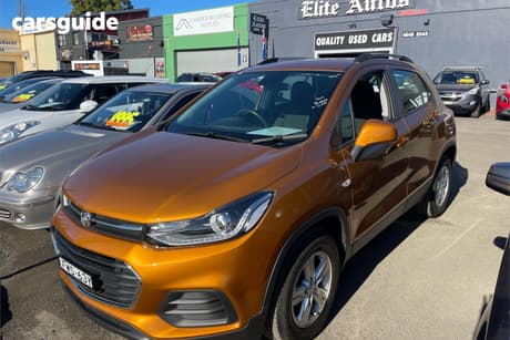 Orange 2017 Holden Trax Wagon Ls