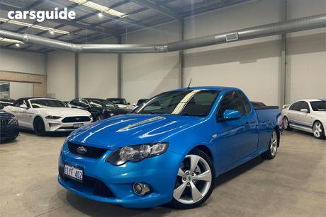 Blue 2009 Ford Falcon Utility Xr8