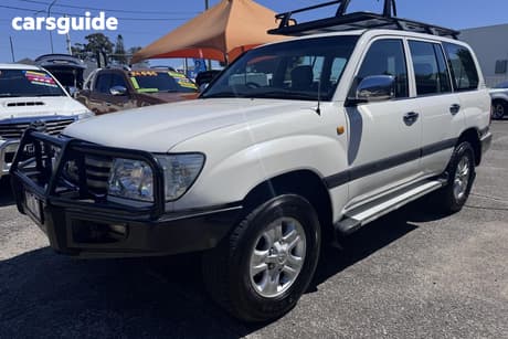 White 2006 Toyota Landcruiser Wagon Gxl (4X4)