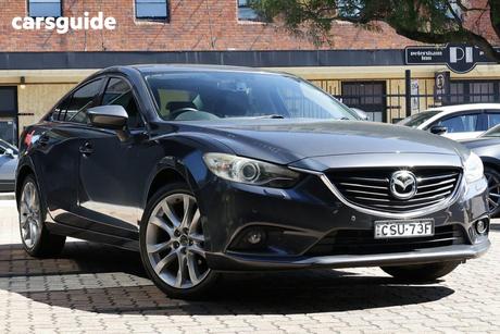 Grey 2013 Mazda 6 Sedan Gt