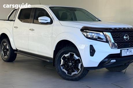 White 2021 Nissan Navara Dual Cab Pick-up St-X (4X4) Leather/Sunroof