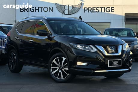 Black 2017 Nissan X-Trail Wagon Ti (4Wd)