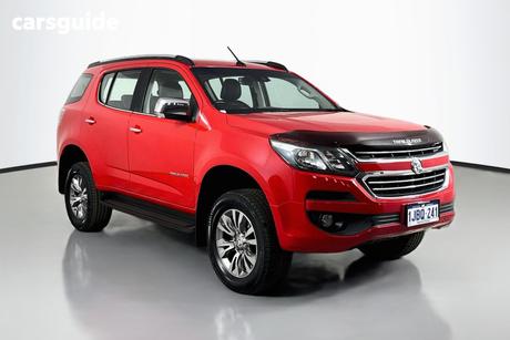 Red 2017 Holden Trailblazer Wagon Ltz (4X4)