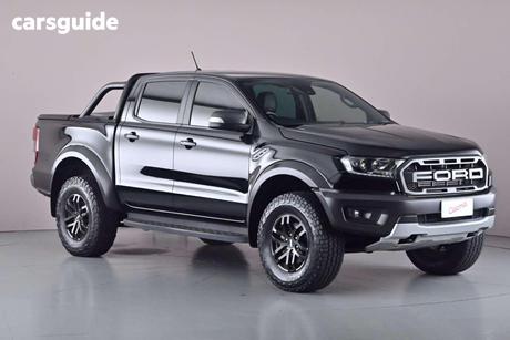 Black 2019 Ford Ranger Double Cab Pick Up Raptor 2.0 (4X4)
