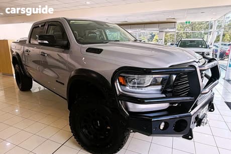 Silver 2022 RAM 1500 Crew Cab Utility Limited Rambox (Hybrid)