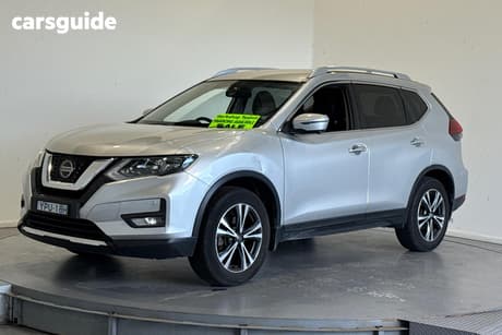 Silver 2021 Nissan X-Trail Wagon St-L (4Wd)