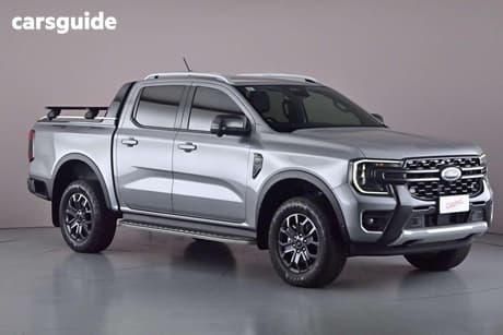 Silver 2022 Ford Ranger Double Cab Pick Up Wildtrak 2.0 (4X4)