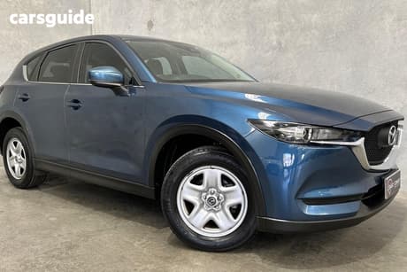 Blue 2018 Mazda CX-5 Wagon Maxx (4X4) (5Yr)