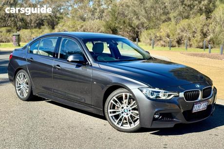 Grey 2016 BMW 330I Sedan Sport Line