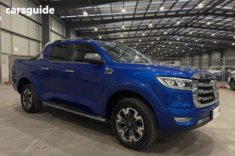 Blue 2021 GWM UTE Dual Cab Utility Cannon-L (4X4)