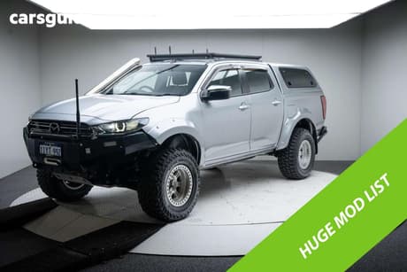 Silver 2021 Mazda BT-50 Dual Cab Pick-up Gt (4X4)