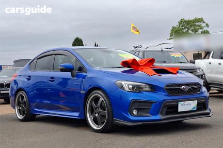 Blue 2019 Subaru WRX Sedan (Awd)