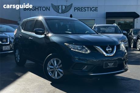 Blue 2015 Nissan X-Trail Wagon St 7 Seat (Fwd)