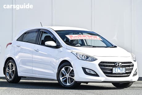 White 2015 Hyundai I30 Hatchback Active X