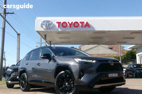 Grey 2024 Toyota RAV4 Wagon Xse (Awd) Hybrid Premium Paint