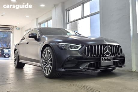 Grey 2022 Mercedes-Benz GT Coupe 43