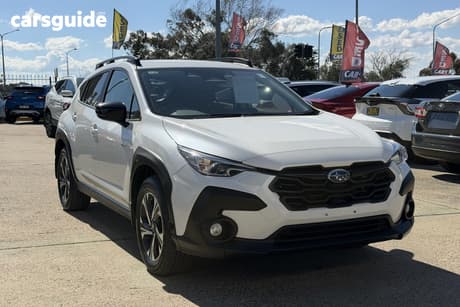 White 2023 Subaru Crosstrek Wagon Awd Hybrid L