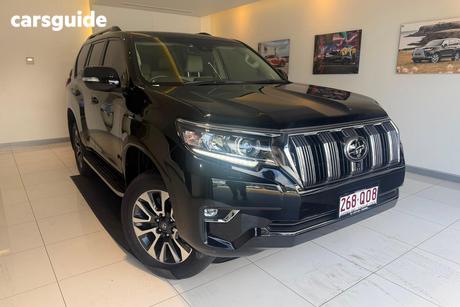 Black 2023 Toyota Landcruiser Prado Wagon Vx