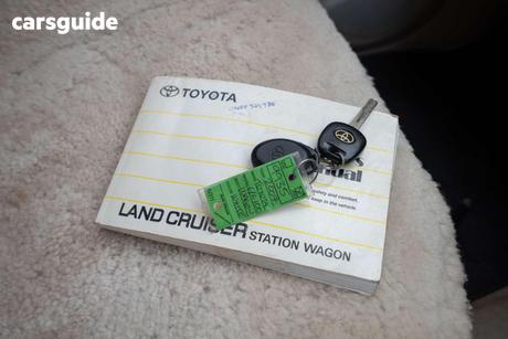 White 2007 Toyota Landcruiser Wagon Vx (4X4)
