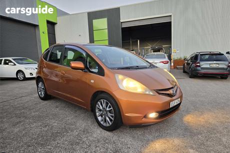 Orange 2010 Honda Jazz Hatchback Gli Limited Edition