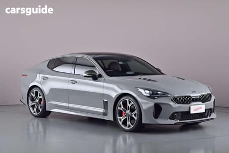 Silver 2020 Kia Stinger Sedan Gt (Red Leather)