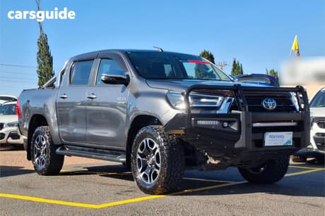 Grey 2020 Toyota Hilux Double Cab Pick Up Sr5 (4X4)