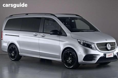 Silver 2021 Mercedes-Benz V250 Wagon D Avantgarde Mwb