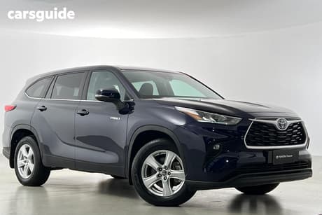 Blue 2023 Toyota Kluger Wagon Gx Hybrid Awd