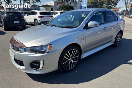 Silver 2016 Mitsubishi Lancer Sedan Gsr