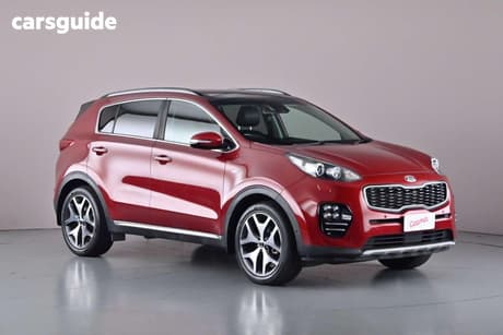 Red 2017 Kia Sportage Wagon Gt-Line (Awd)