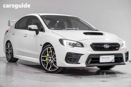 White 2021 Subaru WRX Sedan Sti (Awd)