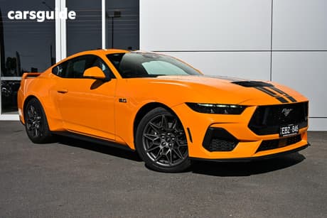 Orange 2026 Ford Mustang Fastback Gt 5.0 V8