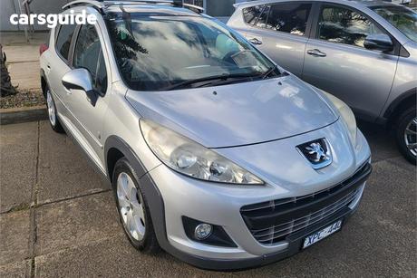 Grey 2010 Peugeot 207 Wagon Touring Outdoor