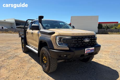 Beige 2025 Ford Ranger Dual Cab Chassis Super Duty (4X4)
