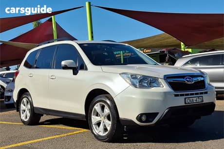 White 2013 Subaru Forester Wagon 2.5I-L