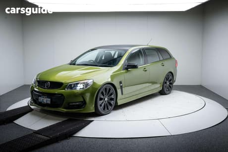 Green 2016 Holden Commodore Sportswagon Sv6