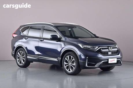 Blue 2020 Honda CR-V Wagon Vti Lx (Awd) 5 Seats