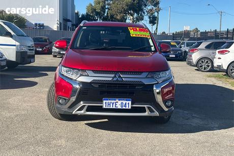 Red 2019 Mitsubishi Outlander Wagon Ls 7 Seat (2Wd)
