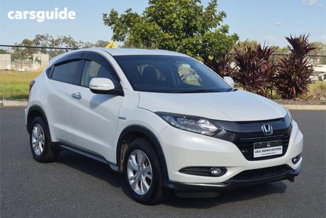 White 2015 Honda Vezel SUV HYBRID X