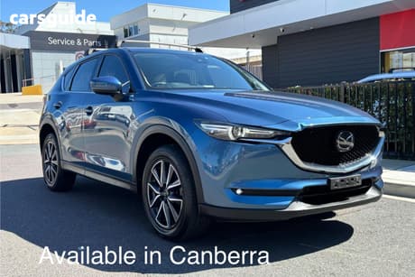 Blue 2017 Mazda CX-5 Wagon Akera (4X4)