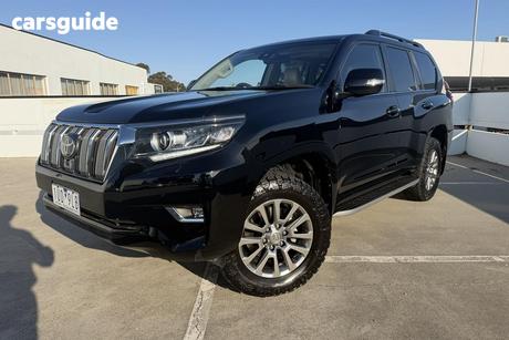 Black 2021 Toyota Landcruiser Prado Wagon Kakadu
