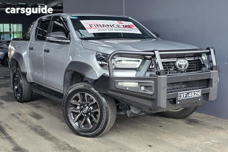 Silver 2025 Toyota Hilux Double Cab Pick Up Rogue 48V (4X4)