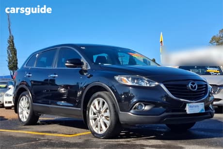 Black 2015 Mazda CX-9 Wagon Luxury (Fwd)