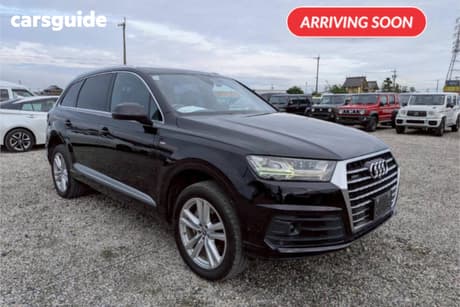 Black 2017 Audi Q7 SUV 3.0 TFSI QUATTRO S-LINE PACKAGE