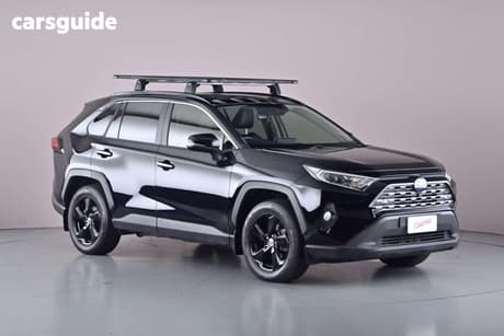 Black 2021 Toyota RAV4 Wagon Cruiser (Awd) Hybrid