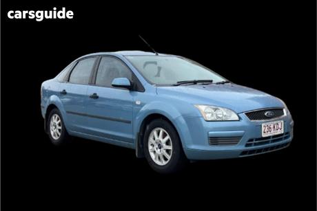 Blue 2006 Ford Focus Sedan Cl