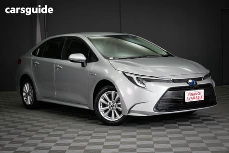 Silver 2025 Toyota Corolla Sedan Ascent Sport Hev