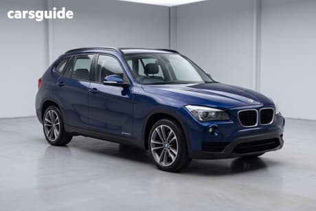 Blue 2013 BMW X1 SUV SDRIVE 20I E84 MY13